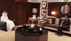 ملك الأردن أكد لوزير خارجية قطر مركزية القضية الفلسطينية وأهمية العمل لتحقيق السلام الشامل