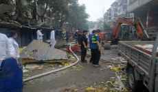 20 شخصاً على الأقل عالقون بعد إنفجار في كافتيريا مكتب حكومي في الصين
