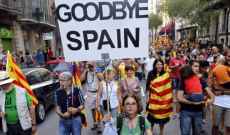 أعمال عنف في كتالونيا تزامنا مع ذكرى فشل إعلان الاستقلال عن إسبانيا