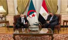 وزير الخارجية المصري: فتح الطريق الساحلي في ليبيا مؤشر جيد للحوار هناك