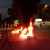 محتجون قطعوا مسلكي أوتوستراد الميناء- بيروت بالإطارات المشتعلة