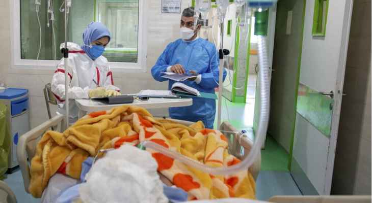 الصحة الإيرانية: 100 وفاة و5782 إصابة جديدة بكورونا خلال الـ24 ساعة الماضية