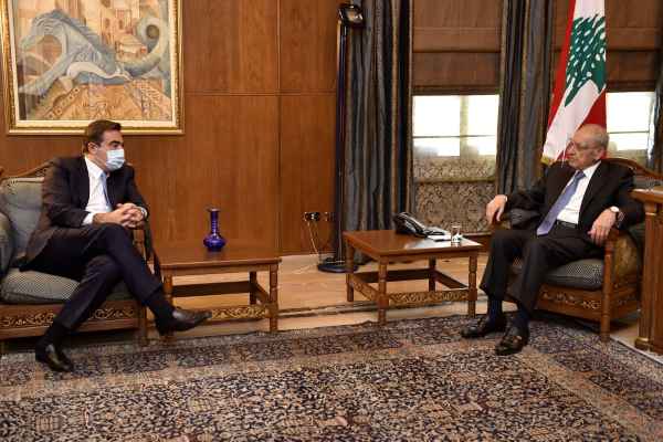 بري التقى نائب رئيس المفوضية الأوروبية وبحثا العلاقات بين لبنان والإتحاد الاوروبي
