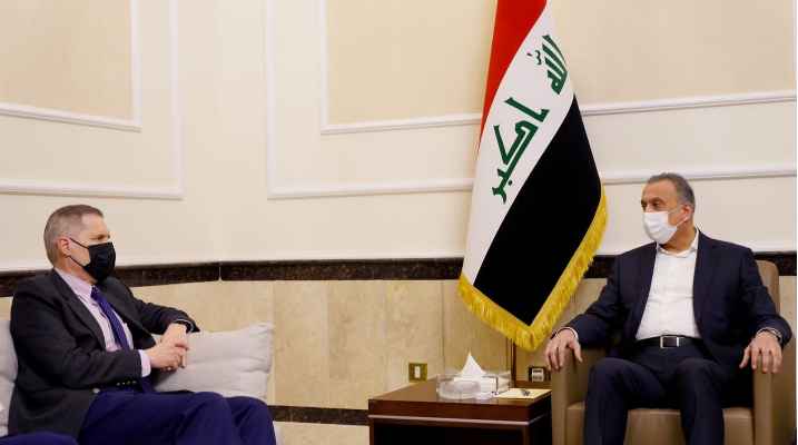 الكاظمي وتولر بحثا بتعزيز التعاون بين البلدين وإنهاء الدور القتالي للتحالف الدولي في العراق