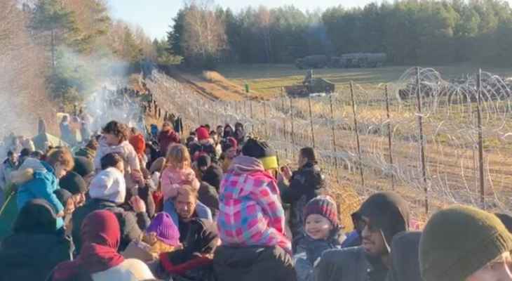 حرس الحدود البيلاروسي: رجال الأمن في بولندا أطلقوا النار لإيقاف المهاجرين