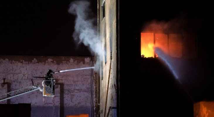 عناصر إطفاء إسبانيون: حريق يودي بحياة 4 في برشلونة