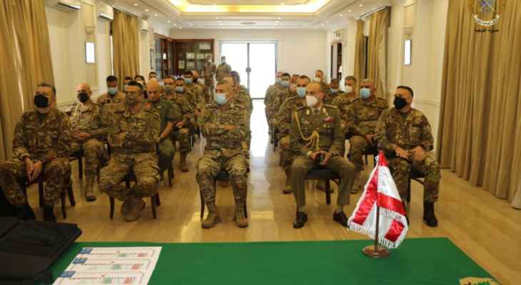الجيش: تخريج عسكريين من القوات الجوية خضعوا لدورتين بإشراف فريق تدريب إيطالي
