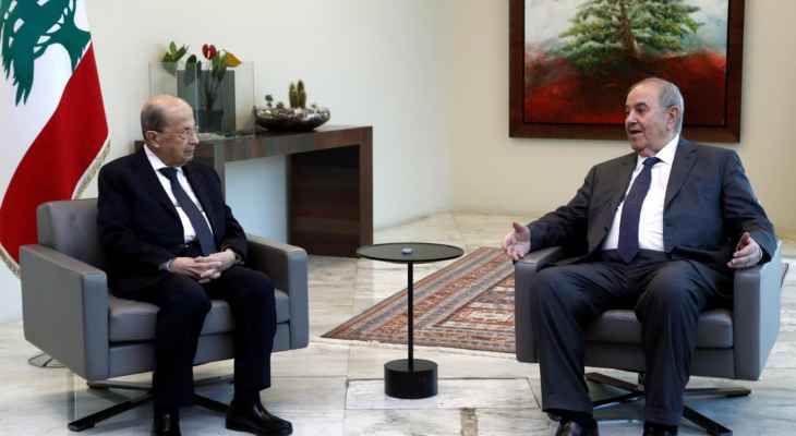 علاوي التقى الرئيس عون: سأتكلم مع بعض القادة العرب حول دعم لبنان