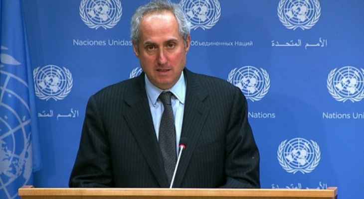الأمم المتحدة: مستمرون بالتعامل مع حماس ونترك الأمر للدول الأعضاء أن تتخذ قرارها بهذا الشأن